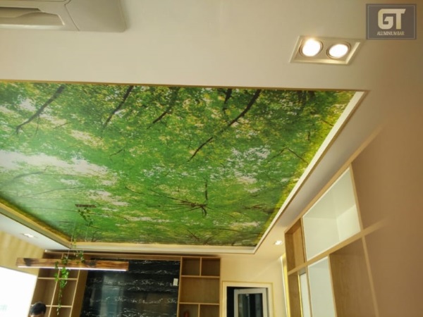 Công trình nẹp góc âm hoàn thiện