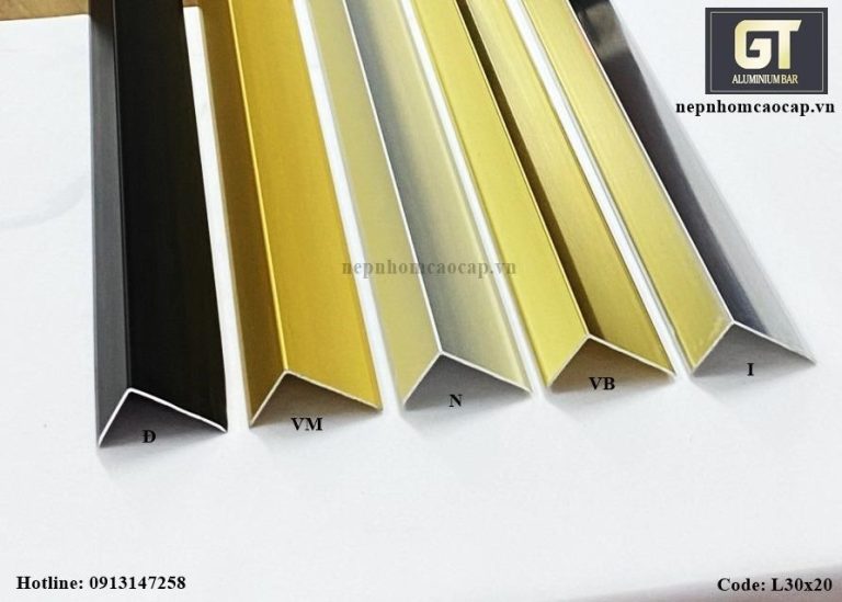 Mẫu mã nẹp nhôm tại Gia Thịnh